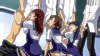 horny cute hentai girls dancing and teasing