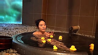 masturbate japanese onsen bath