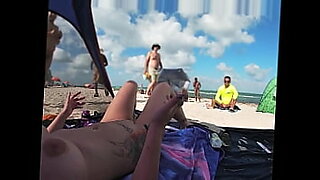 my slut wife jerking many strangers at nude beach