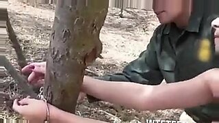 crazy hard sex in the forest