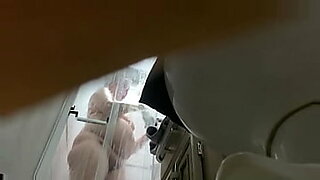 mom caught son filming her in bath room blow job and swallows his cum