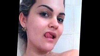 brunette sucks dick and doggystyled in public bathroom