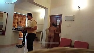 indian lovers romatic kissing in room