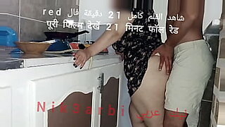 russion son force fuck to mom in kitchen