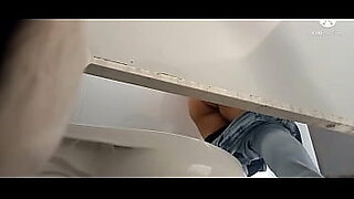 couple sucks and fucks in public changing room anal