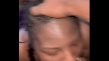 ebony facesitting femdom sissy