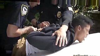 police officers shove dick in mouth of perv gay