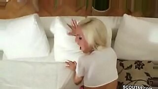 russian son cums in his drunk sleeping mom