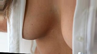 a girl with black bra fucked