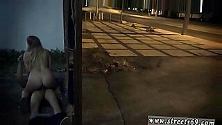 randy babe sucks cock and gets her pussy fucked by the poolside