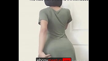 big ebony fat juicy round jiggly booty fuck