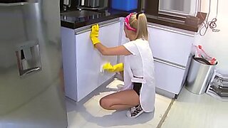 father and son lady sex in thekitchen