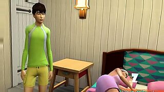 mom sleeping and son trying for sex