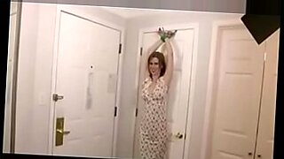 beautiful girl goes to bathroom and gets fucked