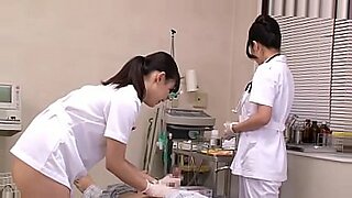 skin examination in the fake hospital
