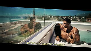 saucy female chick bathes in a bath tub and sucks her man s cock
