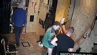 forced bi cuckold gang bang couple share cock