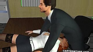 office slut getting sucked and fucked by two hunks gay sex