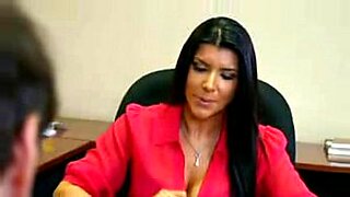 renee roulette bouncing her tiny frame up and down on his schlong