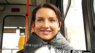 innocent czech girl takes money from stranger for public sex