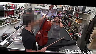brunette girl takes black fat cock from behind 2016