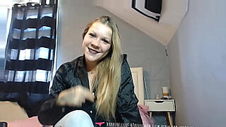japanese girl in purple silky panties with vibrator in
