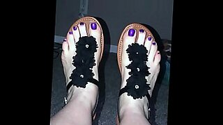 male bulge and feet show off