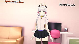 daughter sit on father lap in dining table