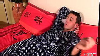 amber lynn bach does a load of laundry and gets a load