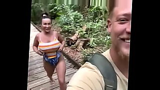 exhibitionist amateur couple fucking in public