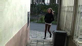 wearing knee high socks tied up in rope and made to orgasm