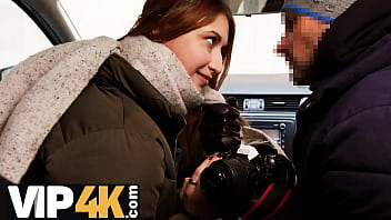 busty czech girl alexa fucked n the car