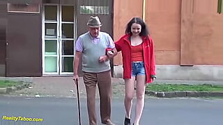 father old man and daughter