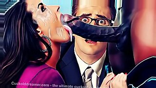 a blonde housewife fucked by a salesman