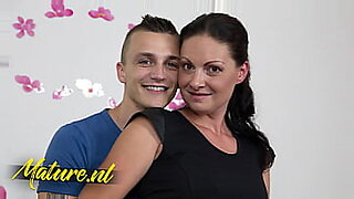 fun mom and son