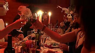 mother masturbates at family dinner table