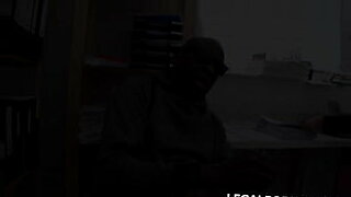 hug black cock in ass