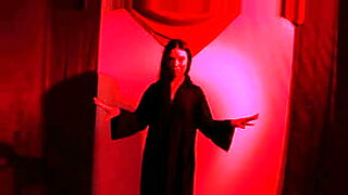 fucked in a red rubber dress