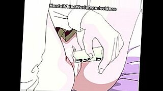 bondage hentai guy gets whipped his cock and licked a busty anime pussy