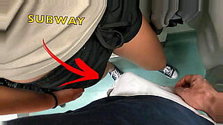 touching flashing dick