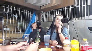amateur male female cum kissing