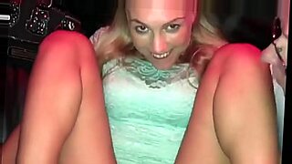 nasty girl licks cum on table after sex