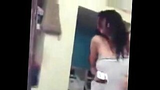 bad girl play with ass and wets towel