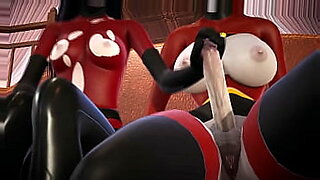 mom and aunt undress for son