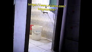 black couple on hidden cam