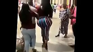 mexican big booty women wearing tight jeans bending over getting dry humped from behind