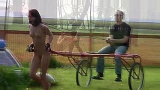 slave girl gets tied up by her master