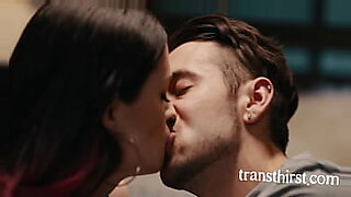 trans teen tranny suck two dicks