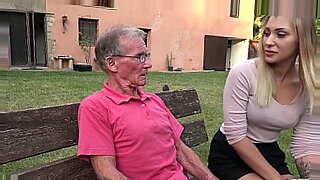 old man forces young girl