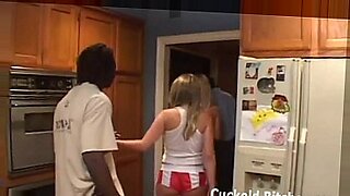 beauty girl eating cum
